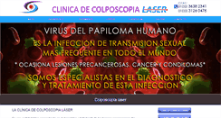 Desktop Screenshot of colposcopiagdl.com